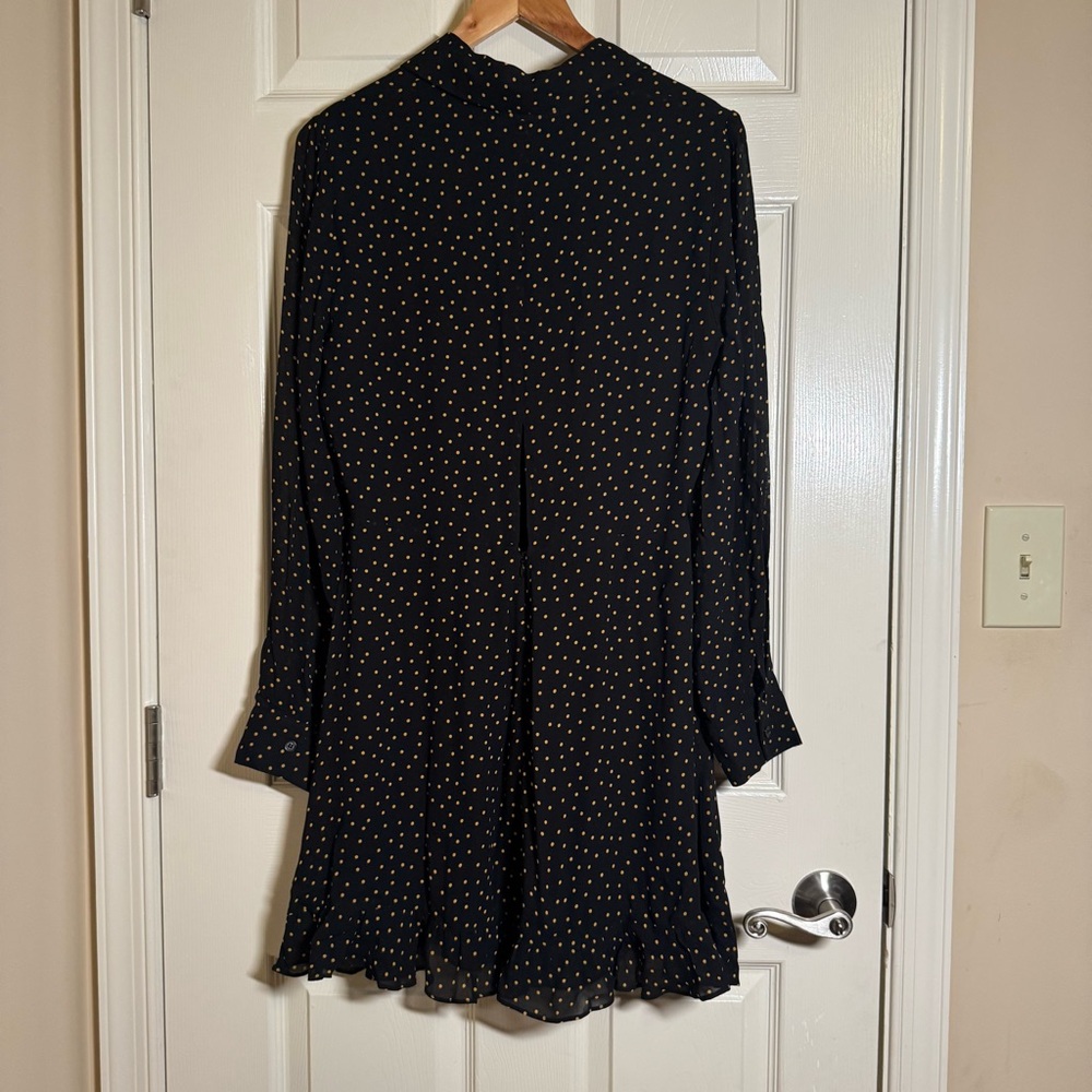 REFORMATION Lady Monti Mini Black Dress Size 10 - Picture 11 of 16